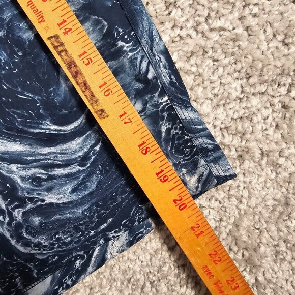 Huk Board Shorts Men 38 Blue Fishing Swim Trunks Performance Quick Dry Outdoor - Picture 7 of 12